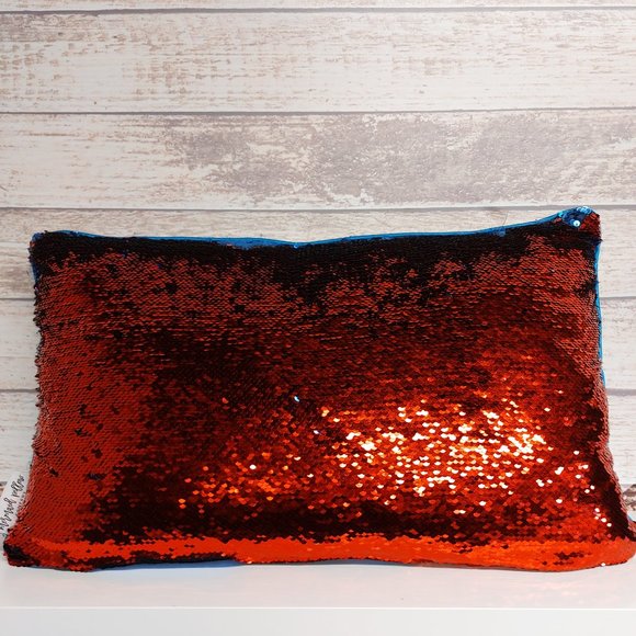 Mermaid Pillow Company Superhero Sequin Pillow - Picture 4 of 5